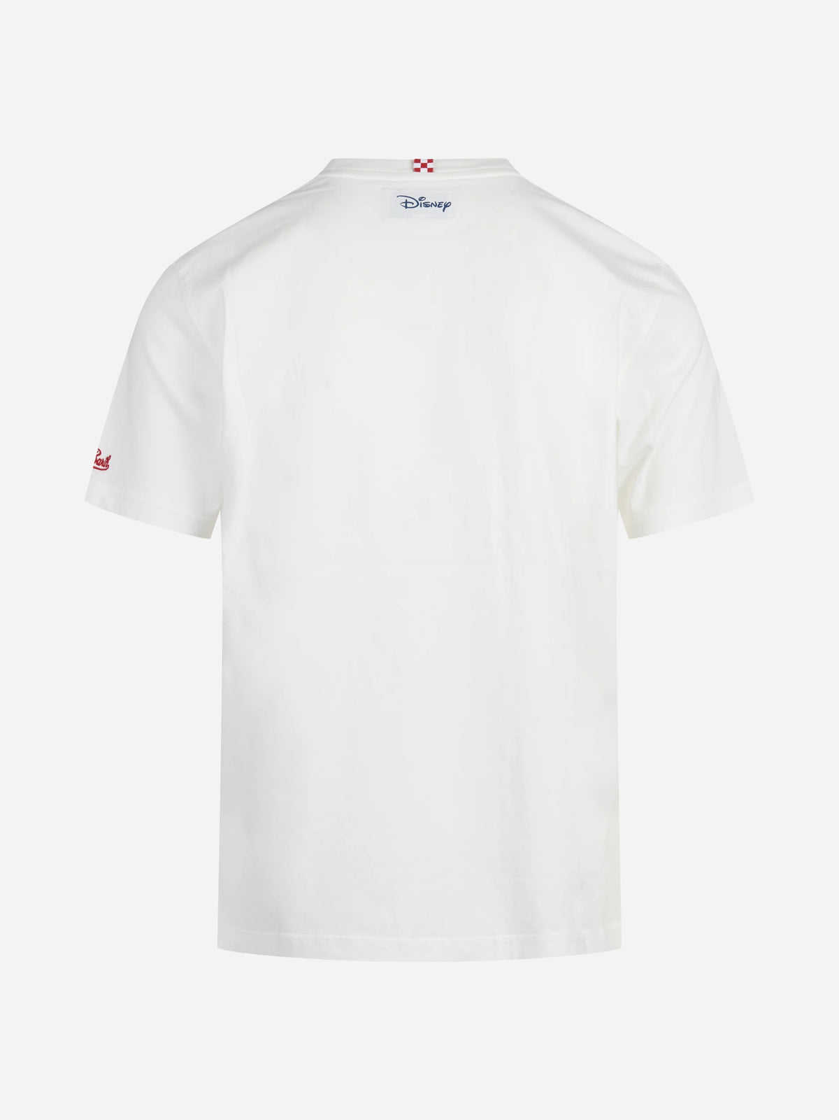 T-shirt Arnott con ricamo natalizio bianca - vista posteriore