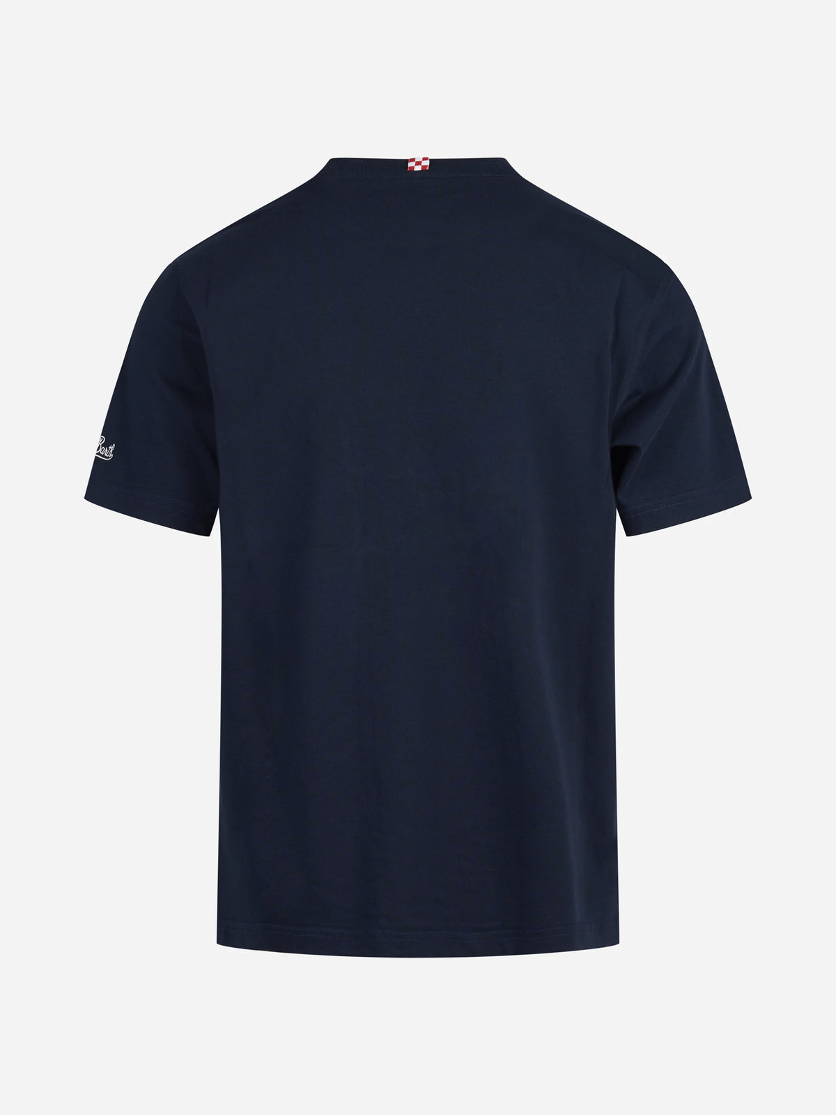T-shirt Arnott Wall Street blu - vista posteriore