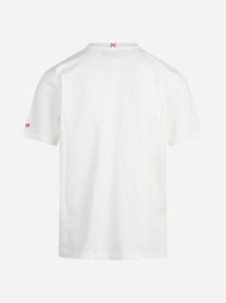 T-shirt Arnott No Carbo bianca - vista posteriore