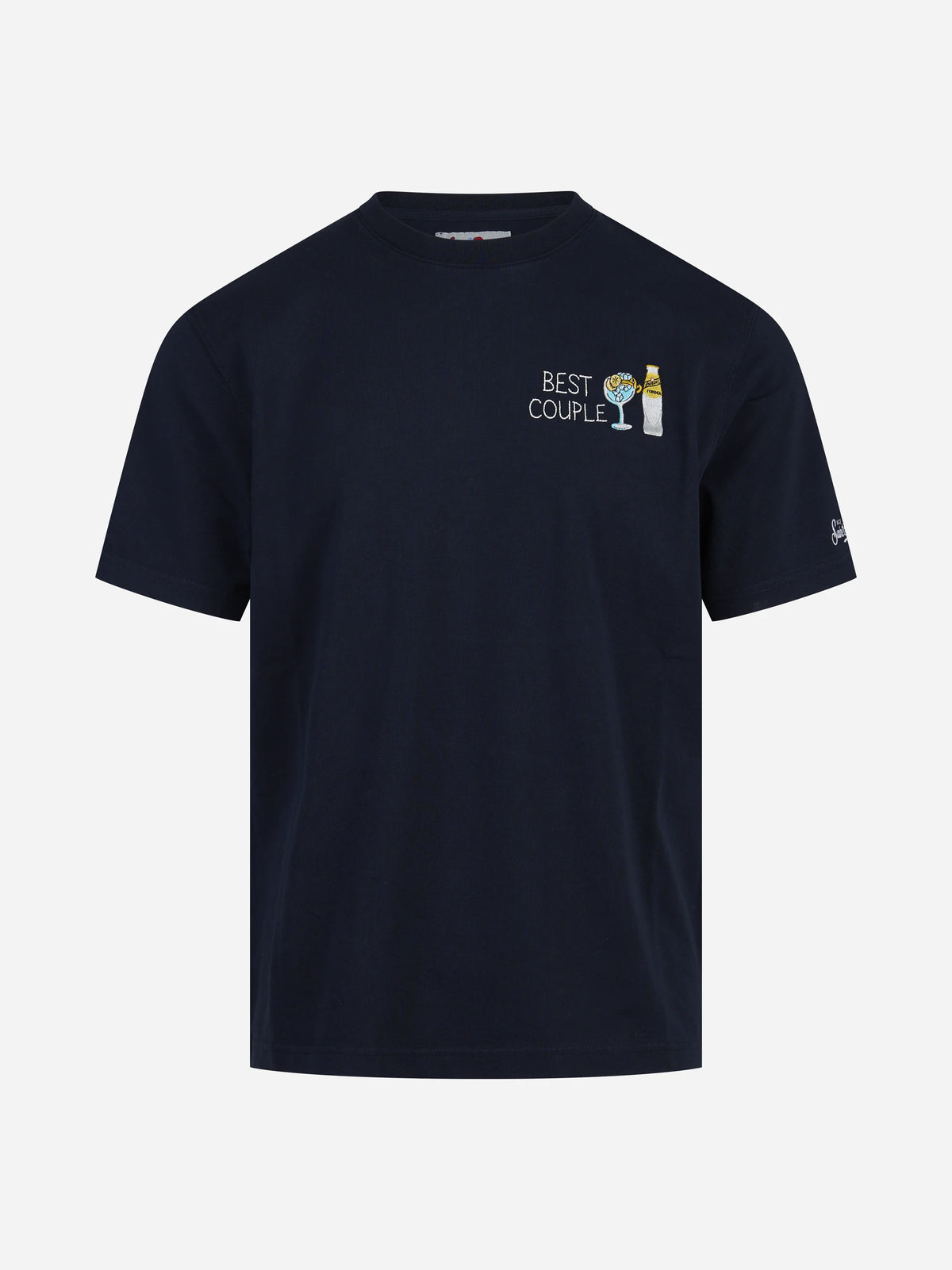 T-shirt Arnott blu - vista frontale