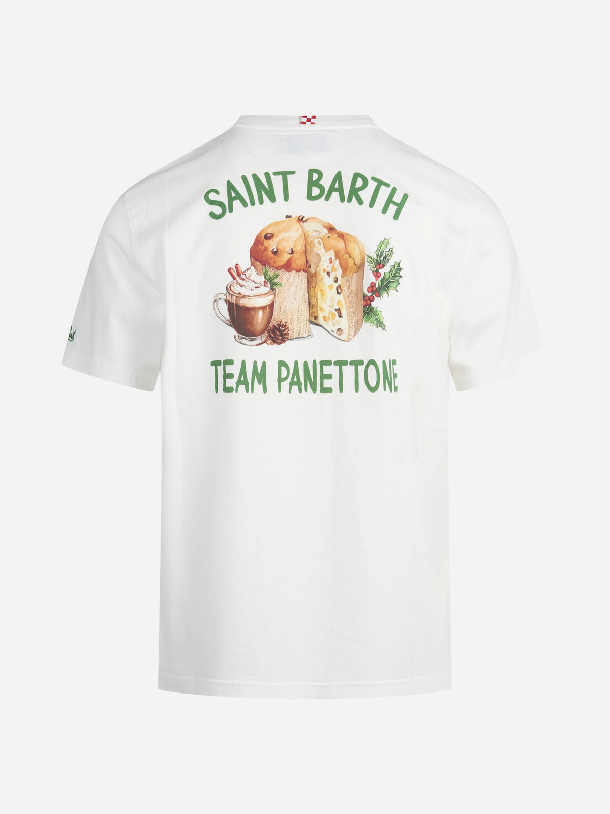 T-shirt Arnott Warm Team Panettone bianca - vista posteriore