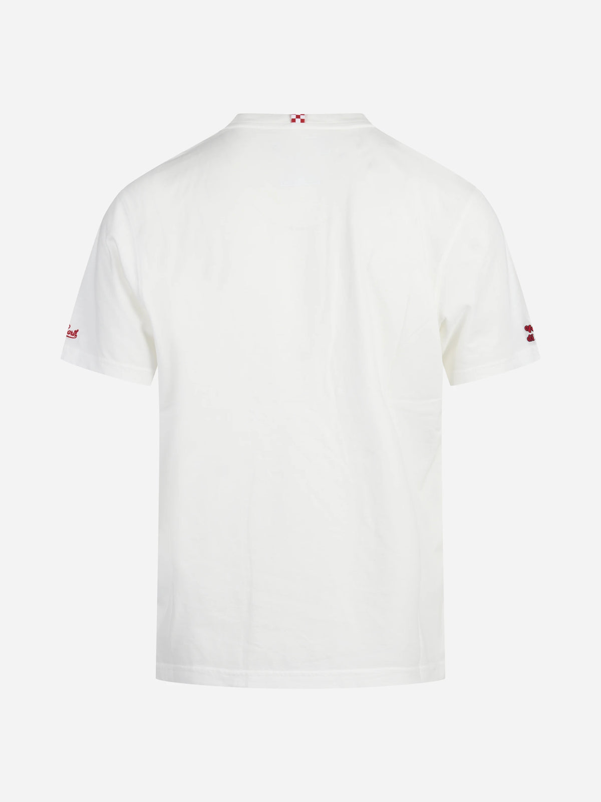 T-shirt Arnott Warm con ricamo bianca - vista posteriore