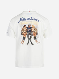 T-shirt Arnott Warm Notte in Bianco bianca - vista posteriore