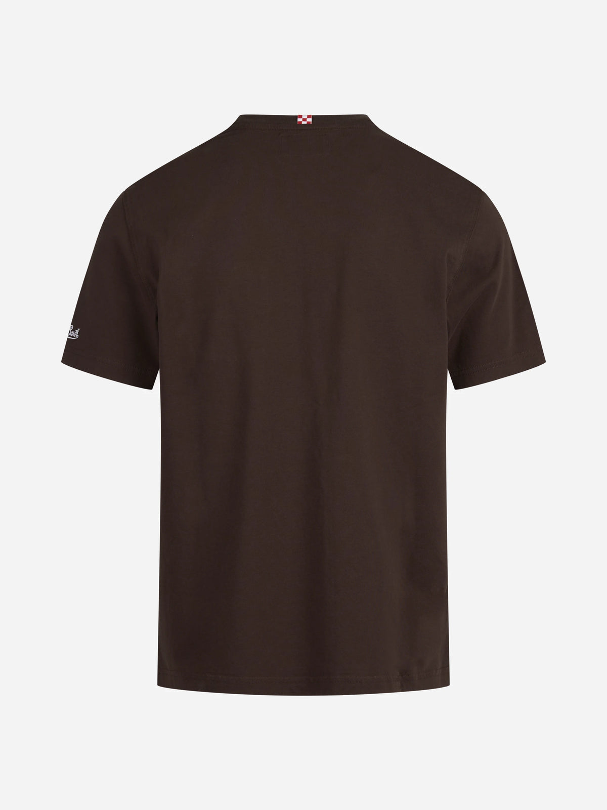 T-shirt Connor My Life Is Complicated marrone - vista posteriore