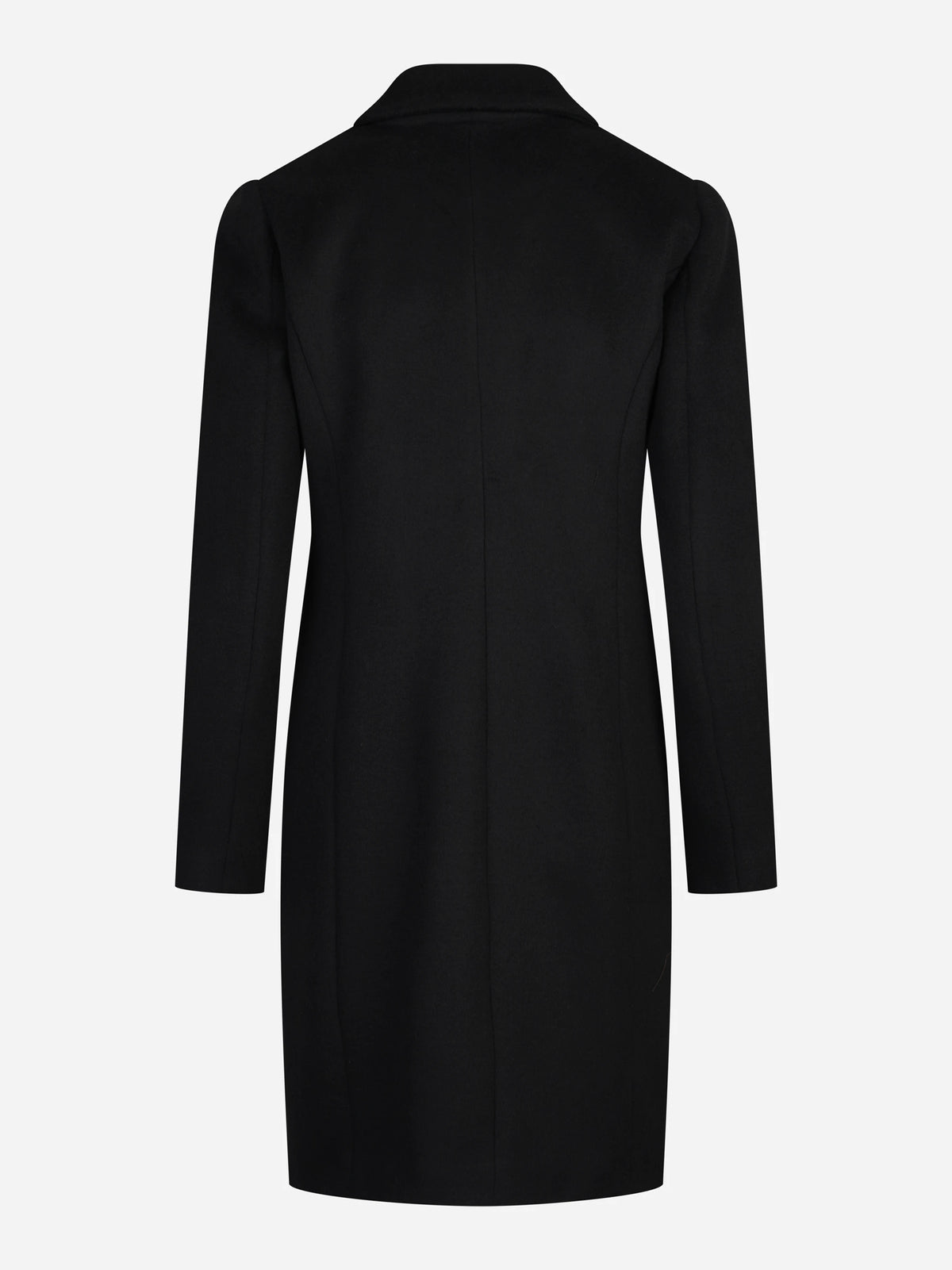 Cappotto monopetto classico nero - dettaglio del prodotto