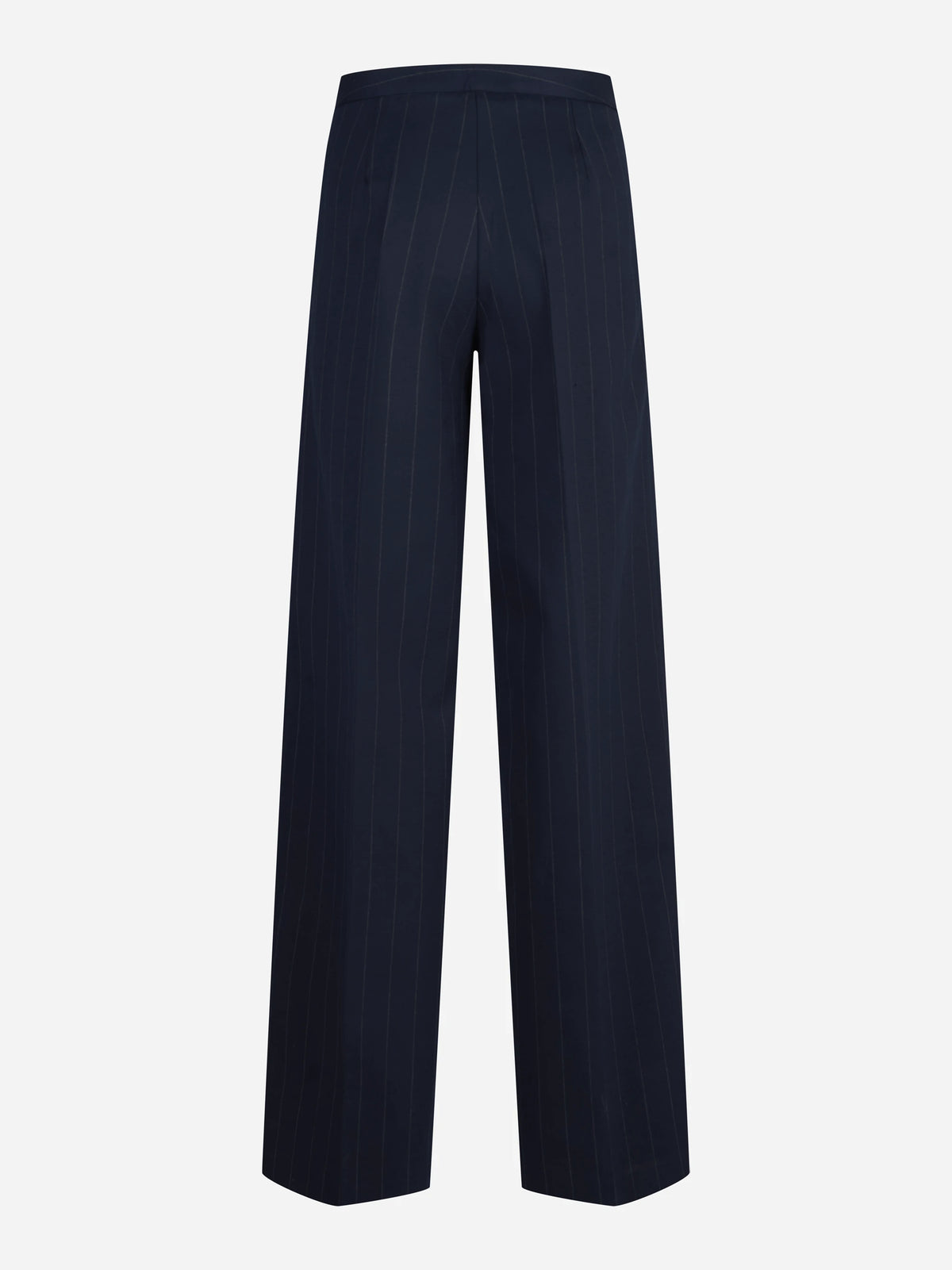 Pantalone largo gessato blu - dettaglio del prodotto