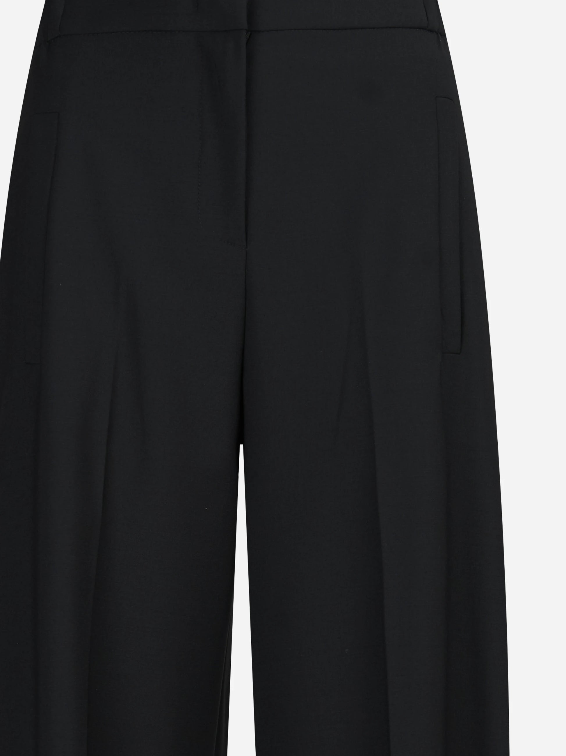 Pantaloni sartoriali wide leg neri - dettaglio prodotto