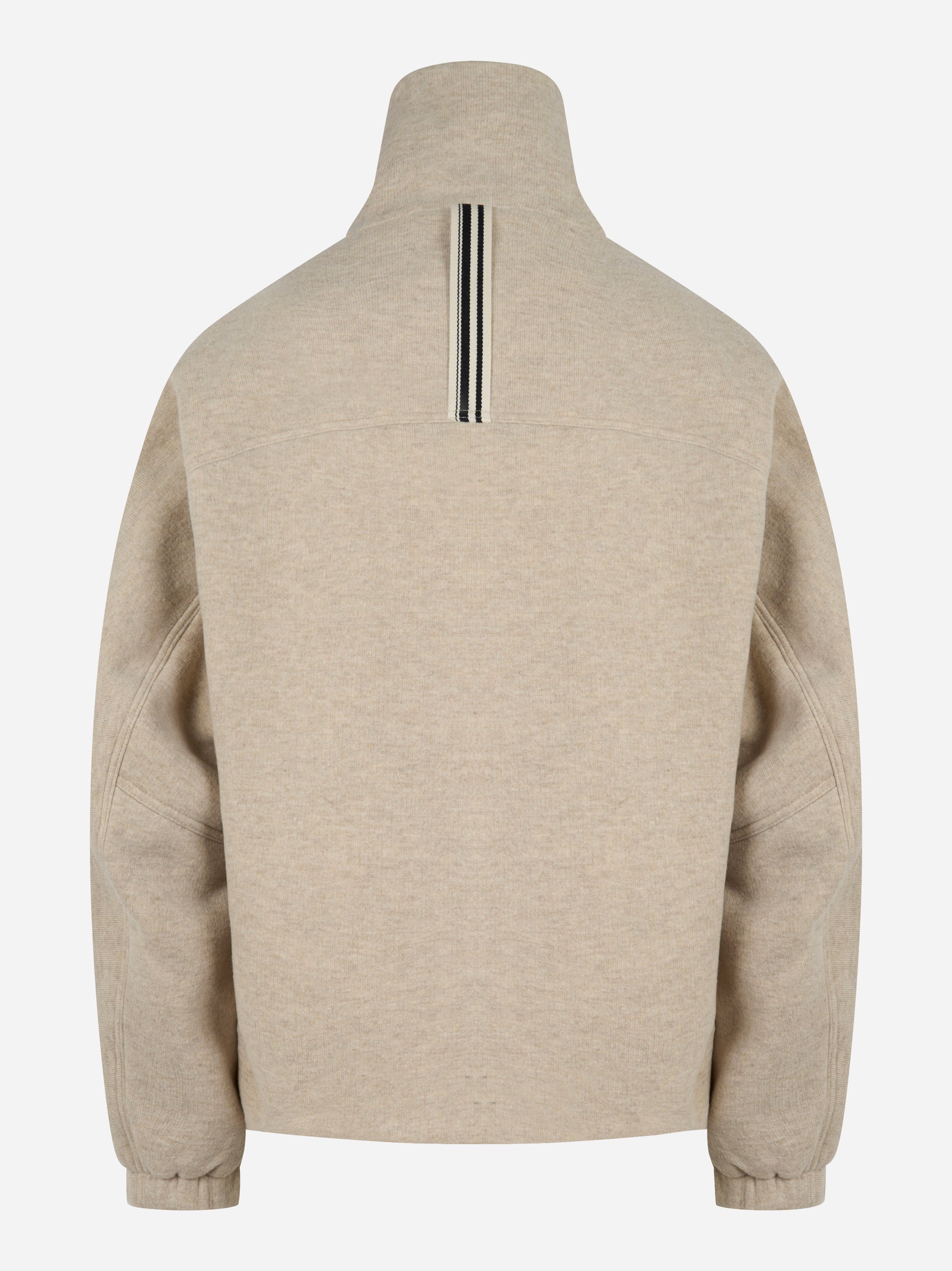 Giacca Barakuta in lana beige di Mordecai - vista posteriore