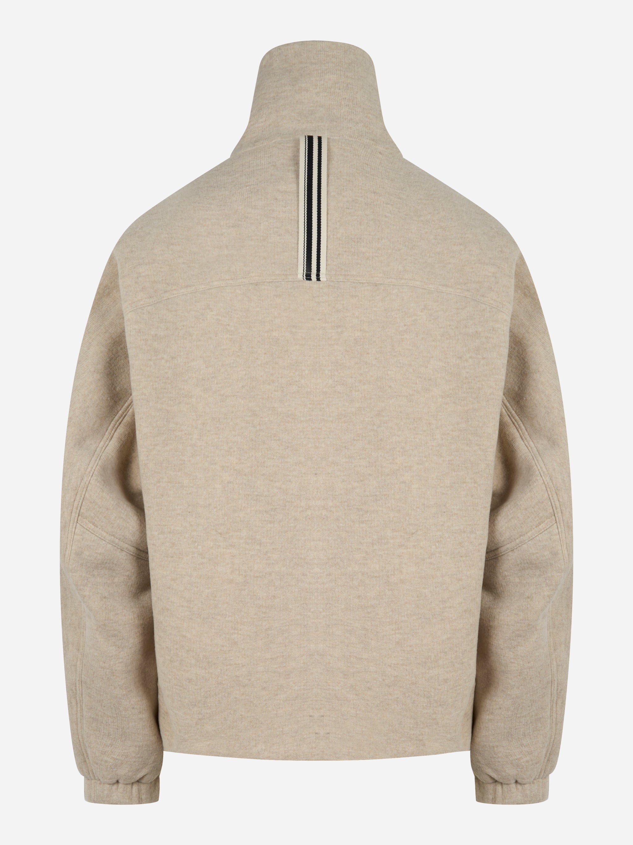 Giacca Barakuta in lana beige di Mordecai - vista posteriore
