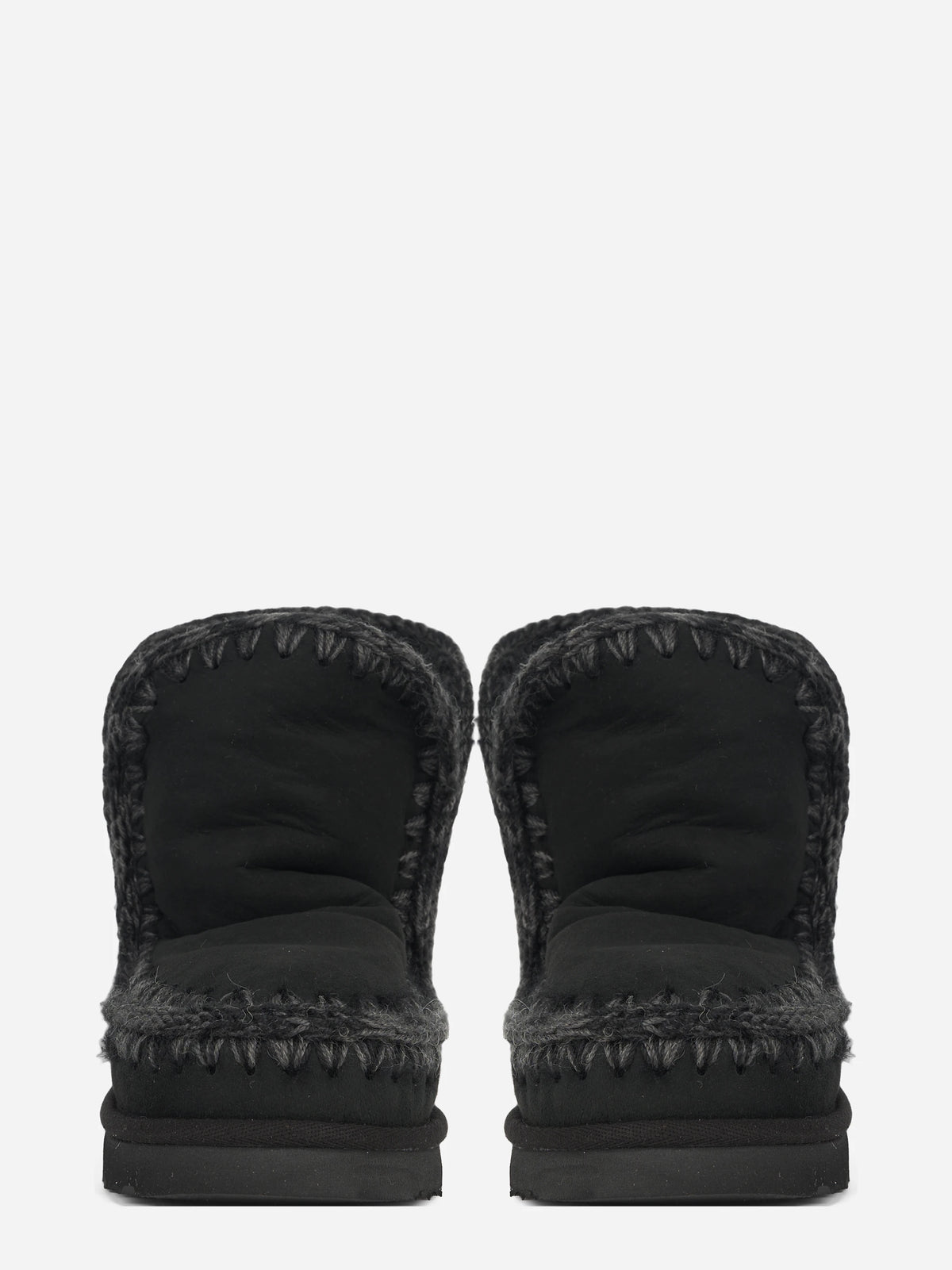 Stivaletto Eskimo 18 Glitter Logo nero - vista frontale
