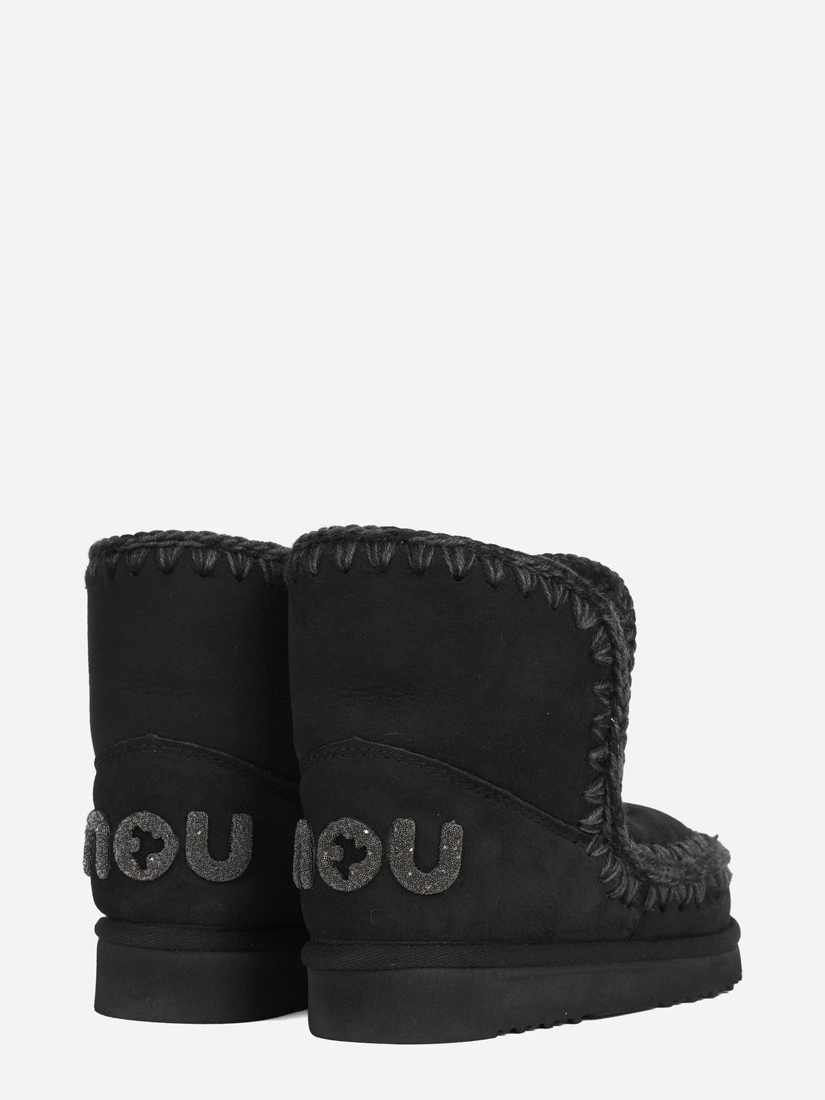 Stivaletto Eskimo 18 Glitter Logo nero - dettaglio della coppia
