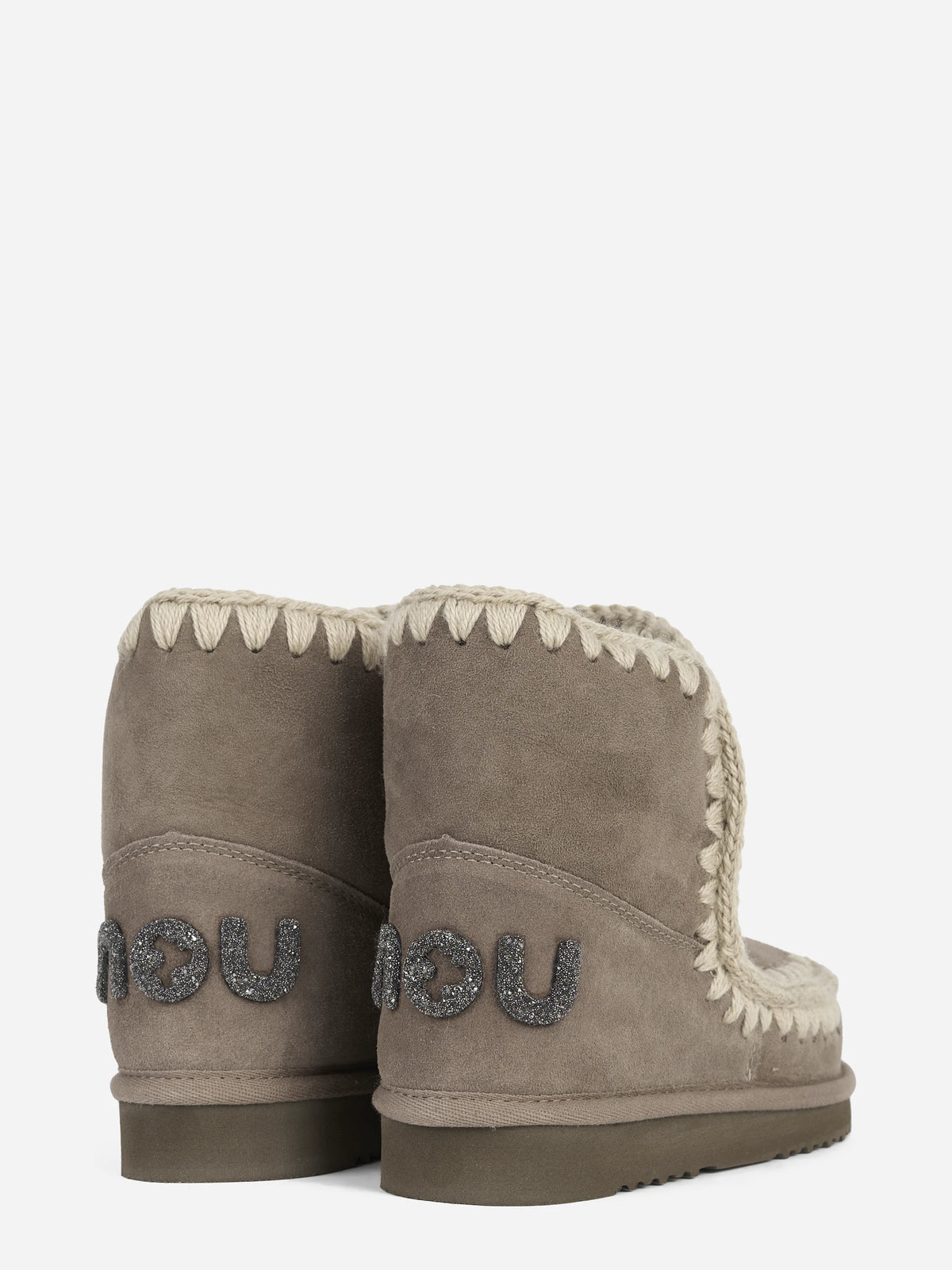 Stivaletto Eskimo 18 Glitter Logo grigio - dettaglio della coppia