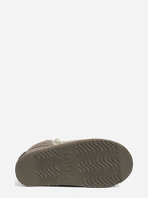 Stivaletto Eskimo 18 Glitter Logo grigio - vista posteriore