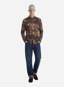 Camicia in viscosa stampata
