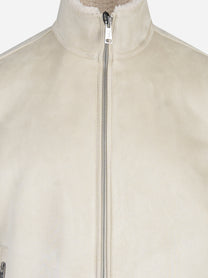 Giacca con zip Out Fit beige - dettaglio del prodotto