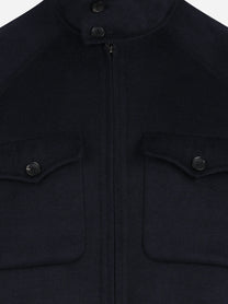 Giacca Valstar Out Fit in misto lana blu - dettaglio del prodotto