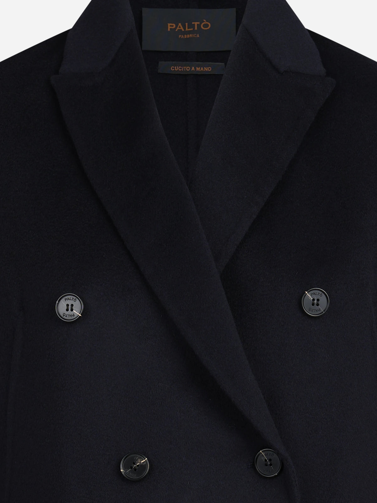 Cappotto corto Ariella DB blu navy - dettaglio del prodotto