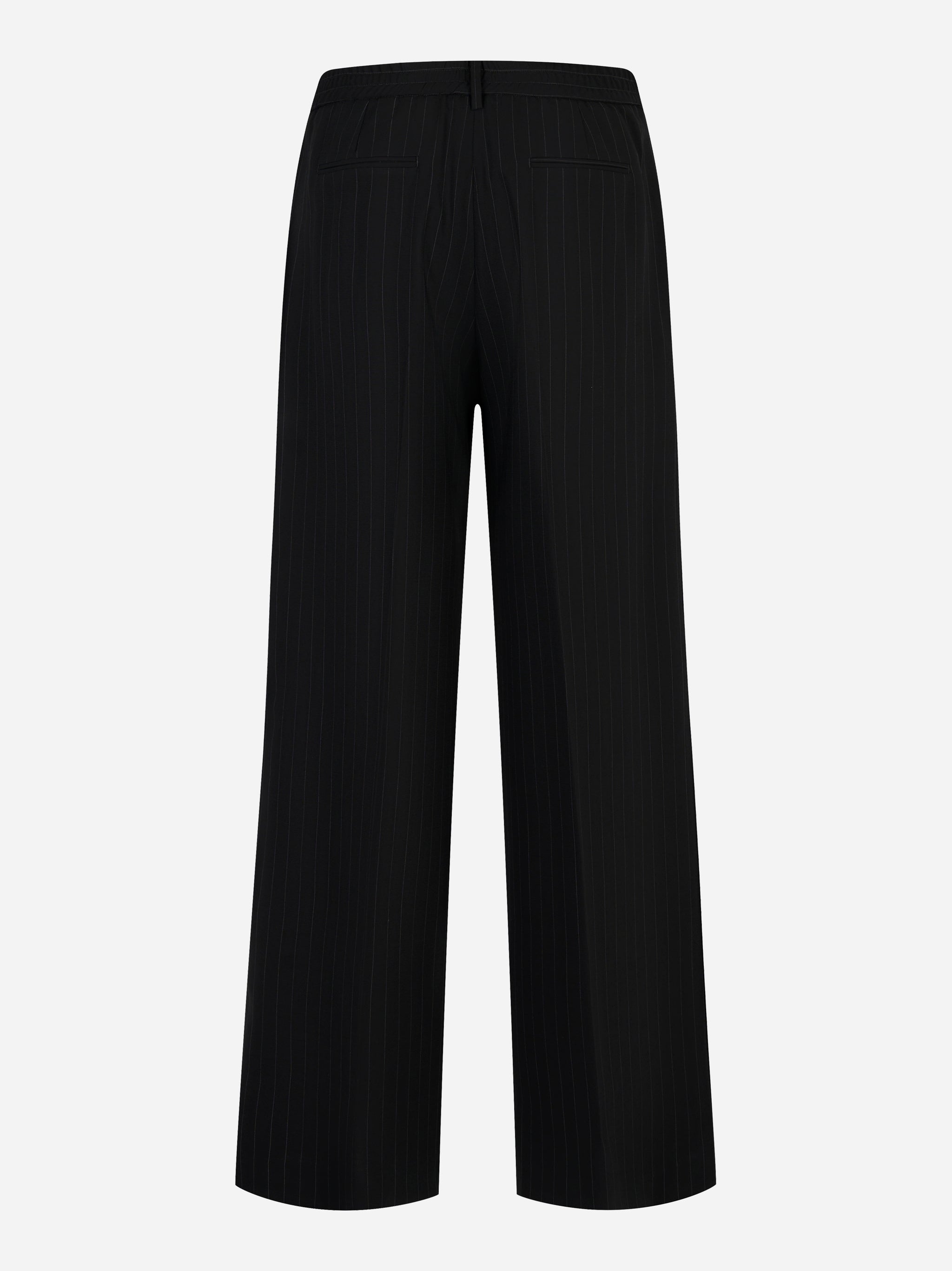 Retro del pantalone Lorenza con tasche a filetto PT Torino