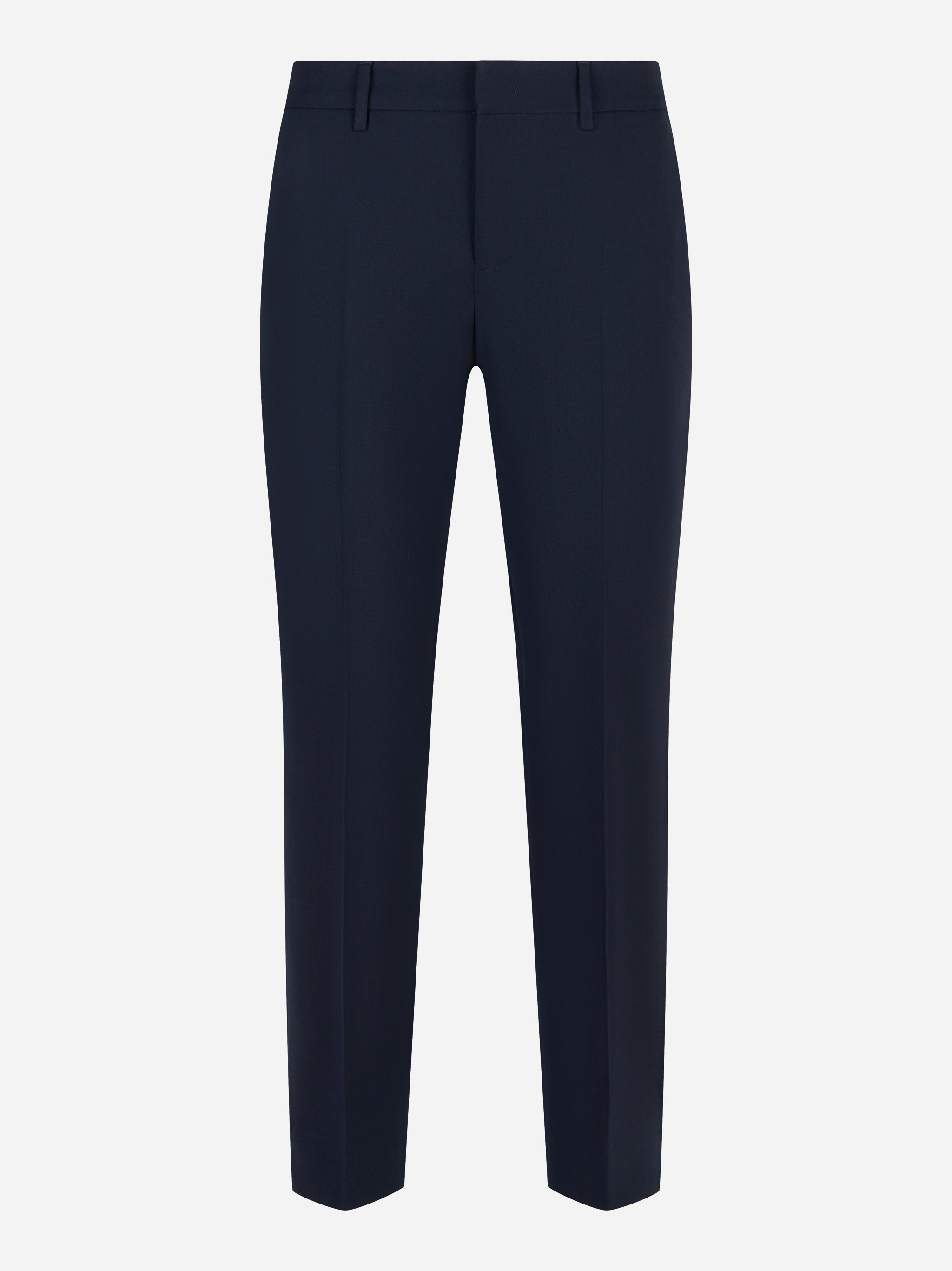 Pantalone nero in lana stretch modello Batavia New York PT TORINO