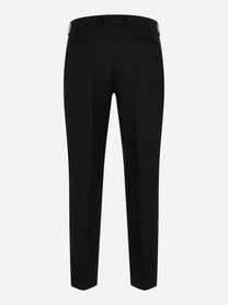 Pantaloni neri eleganti con tasche posteriori PT Torino retro