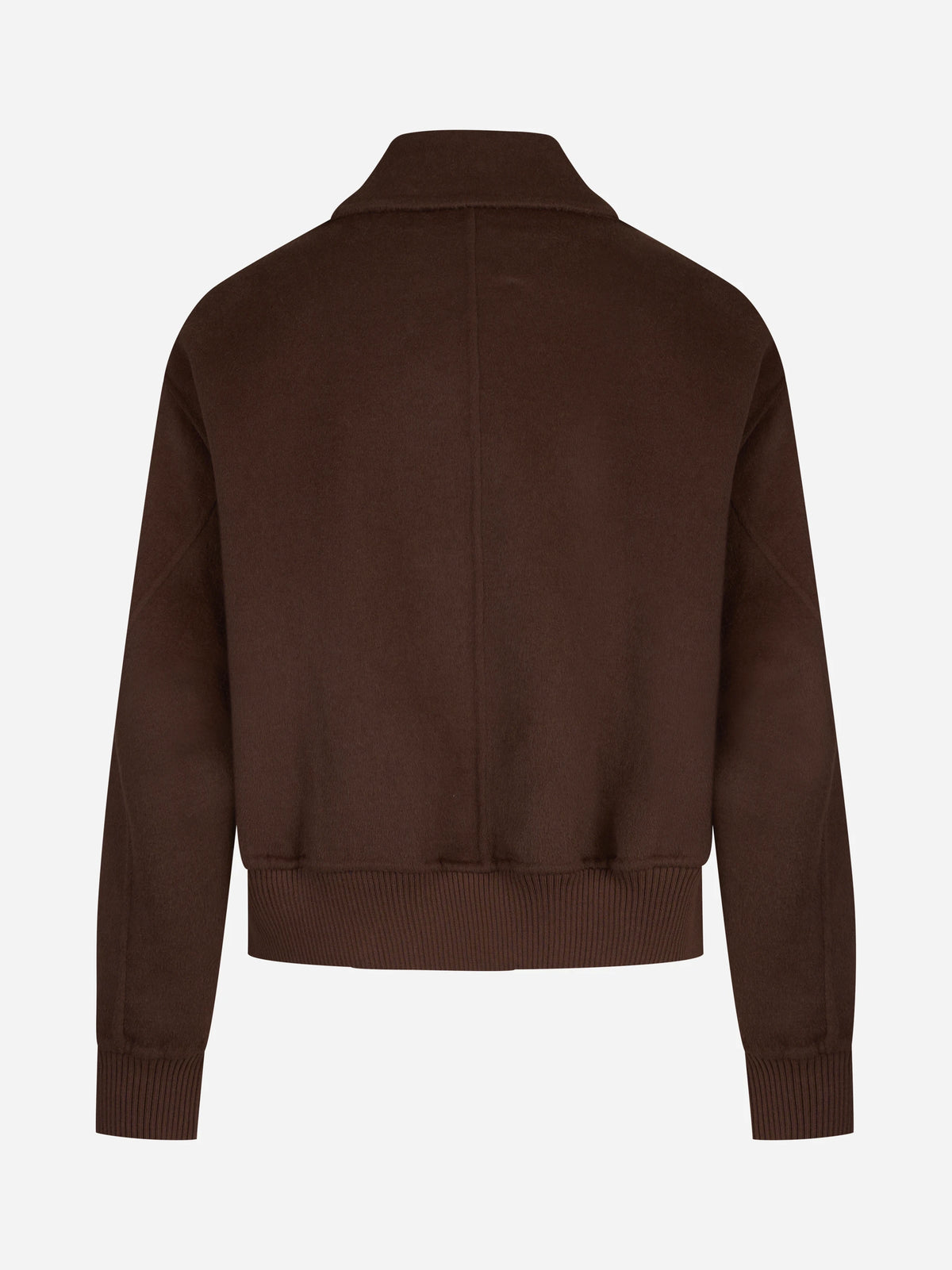 Bomber Greta con bottoni marrone PARK PLACE - vista posteriore