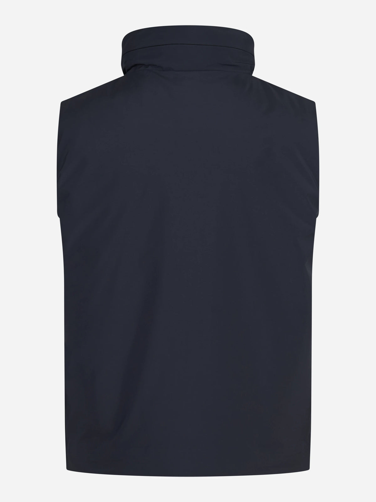 Gilet Ono in tessuto tecnico blu - vista posteriore