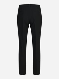 Pantaloni a sigaretta stretch neri - vista posteriore