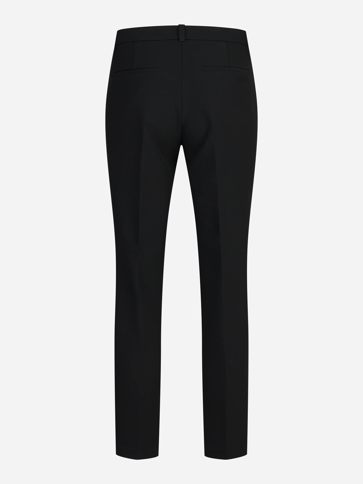 Pantaloni a sigaretta stretch neri - vista posteriore