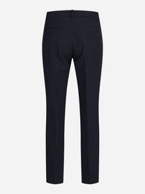 Pantaloni a sigaretta stretch blu - vista posteriore