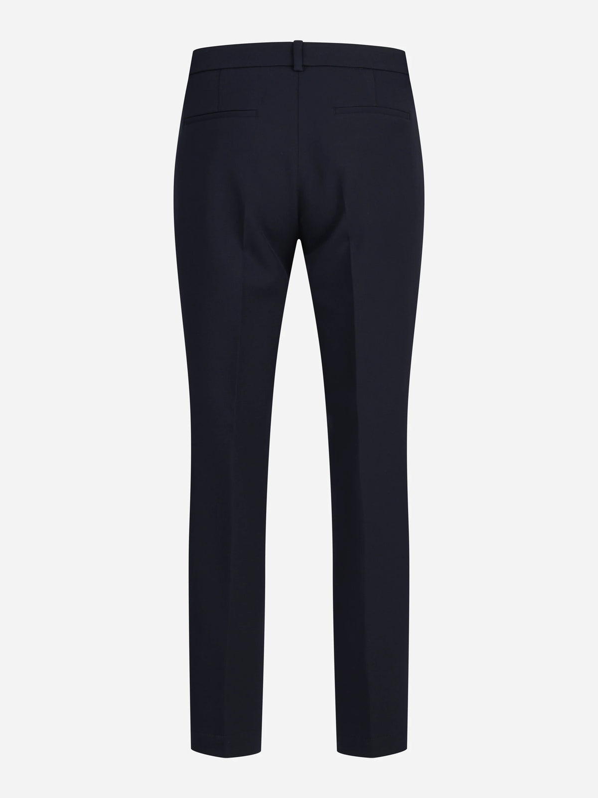 Pantaloni a sigaretta stretch blu - vista posteriore