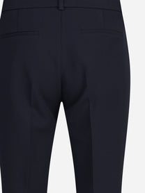 Pantaloni a sigaretta stretch blu - dettaglio del prodotto
