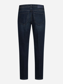 Jeans Fluid in denim di cotone e lyocell blu - vista posteriore