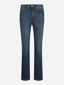 Jeans Alanis dritti blu - vista frontale