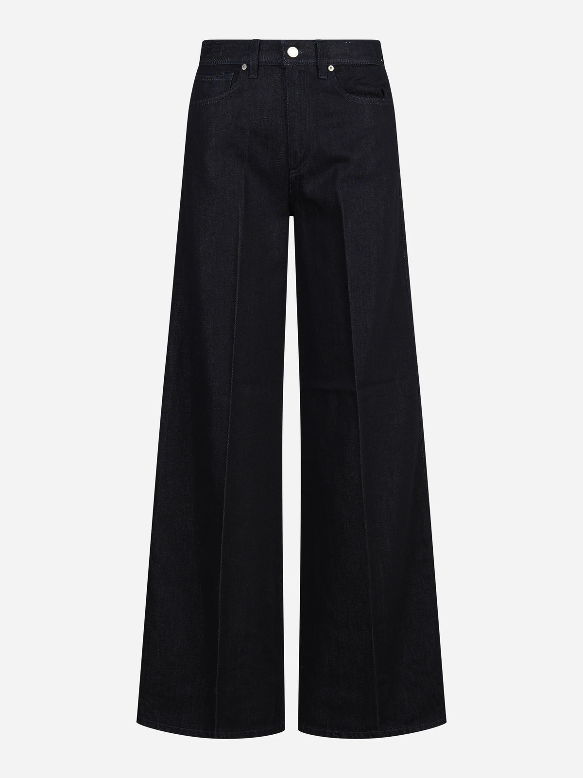 Jeans Cindy wide leg blu scuro - vista frontale