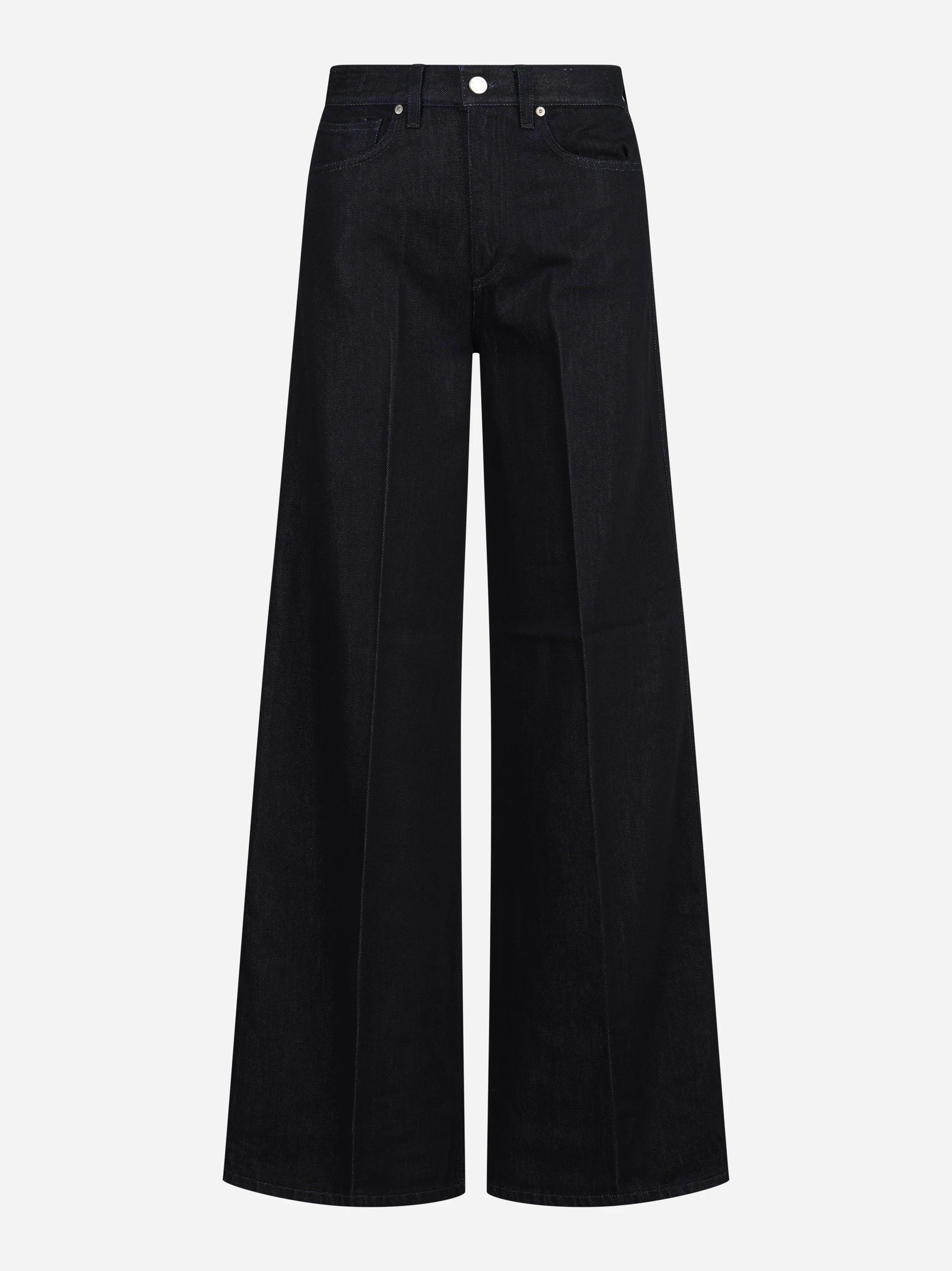Jeans Cindy wide leg blu scuro - vista frontale