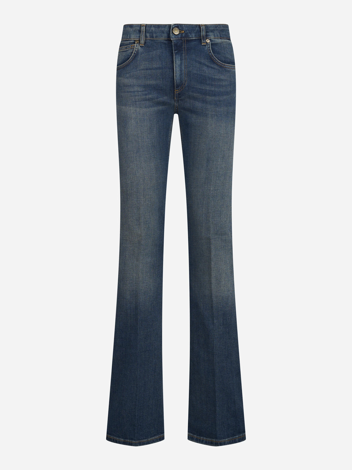 Jeans Eva flare blu - vista frontale