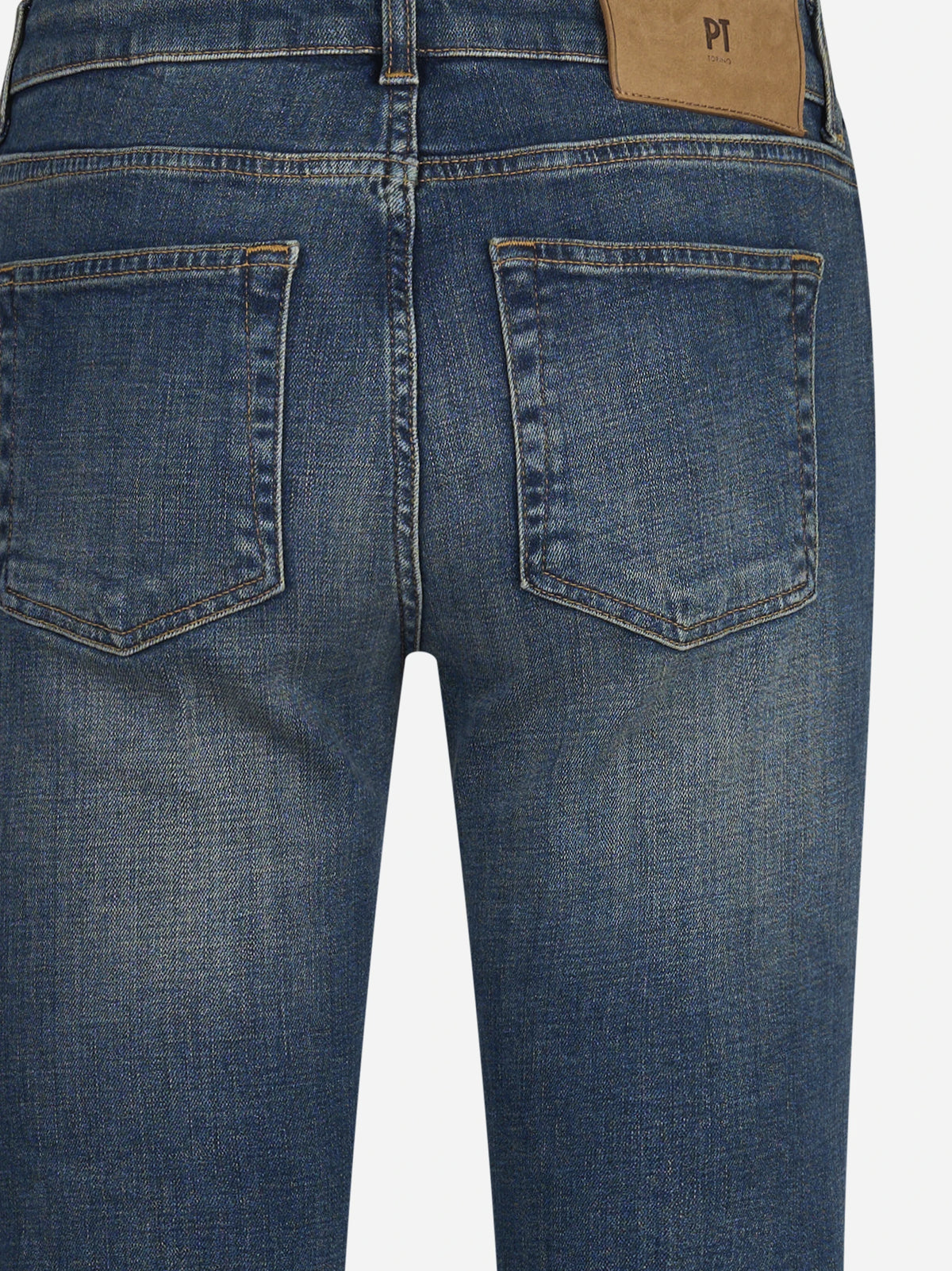 Jeans Eva flare blu - dettaglio del prodotto