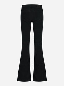 Jeans Eva flare neri - vista posteriore
