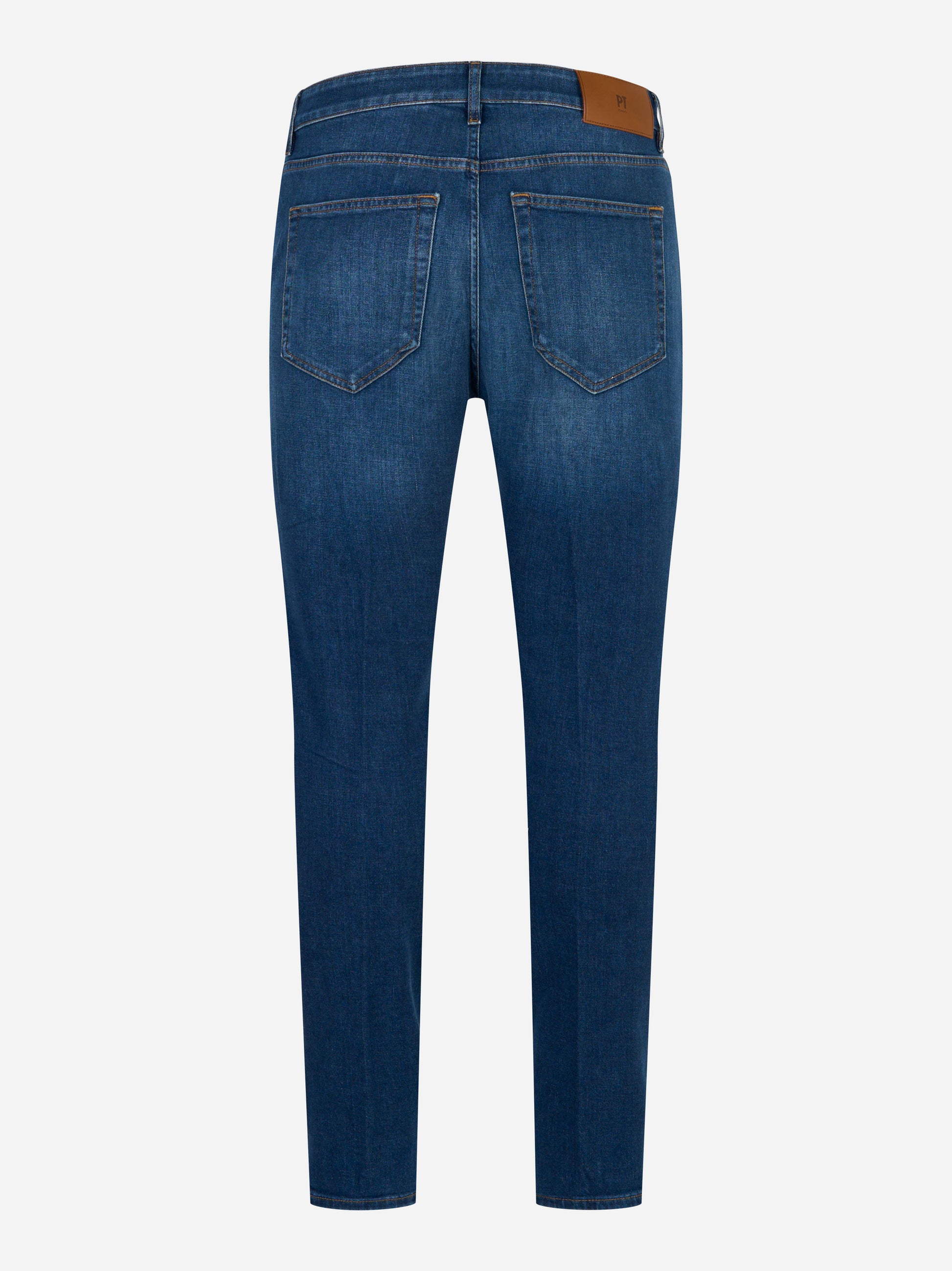 Jeans PT TORINO Indie slim fit blu, vista posteriore