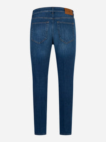 Jeans PT TORINO Indie slim fit blu, vista posteriore