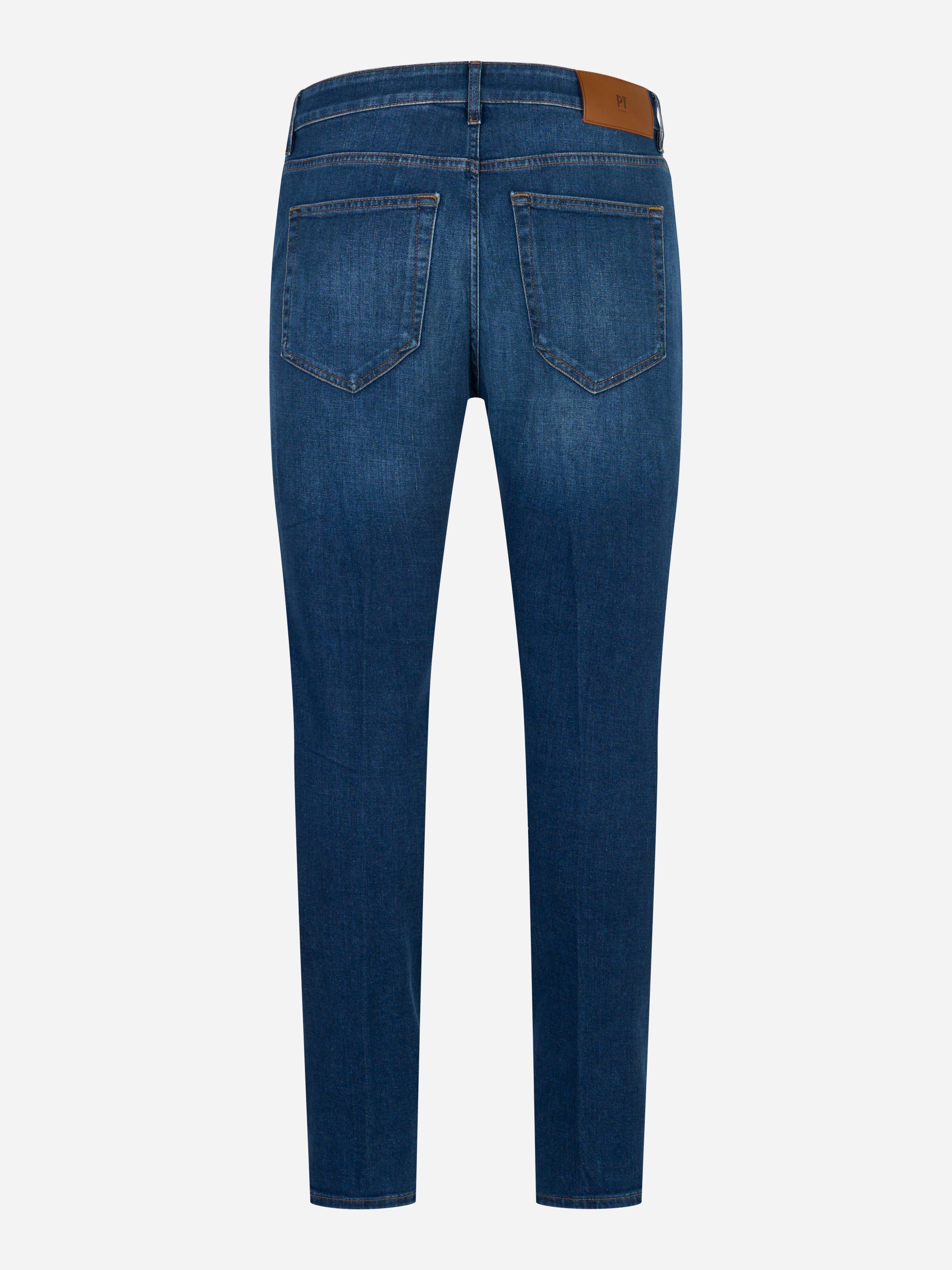 Jeans PT TORINO Indie slim fit blu, vista posteriore