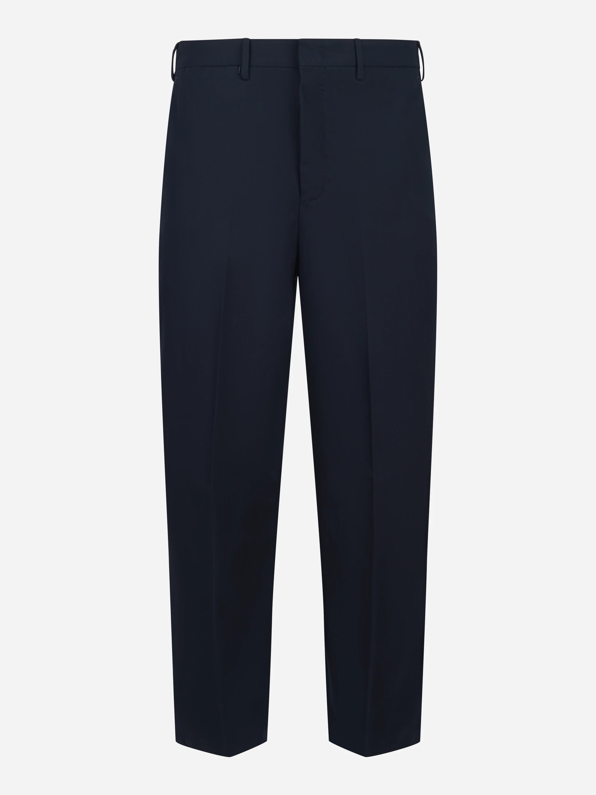 Pantalone loose fit Dandy in cotone blu