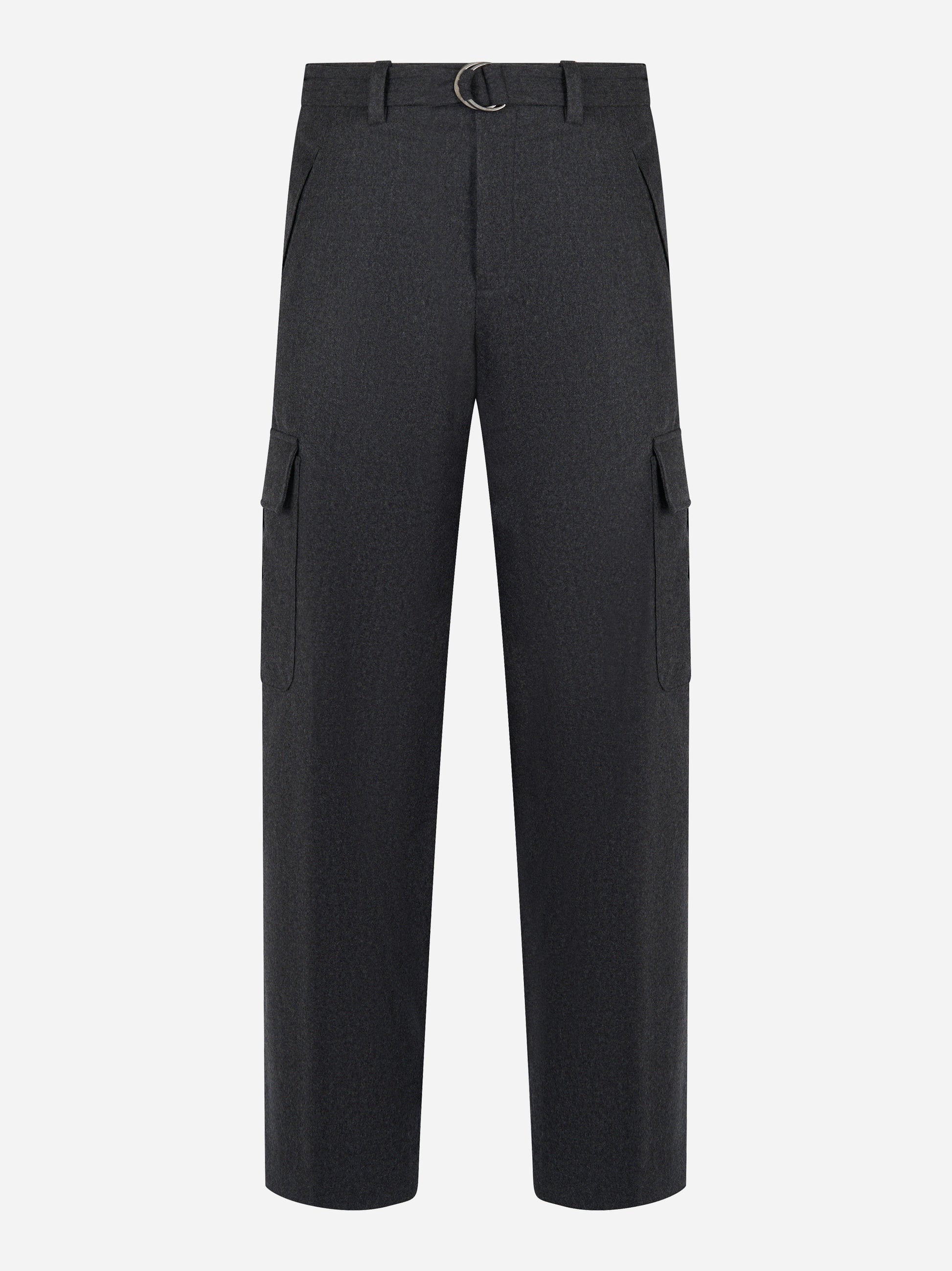 Pantalone PT Torino cargo lana e cashmere fronte