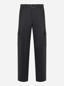 Pantalone PT Torino cargo lana e cashmere fronte