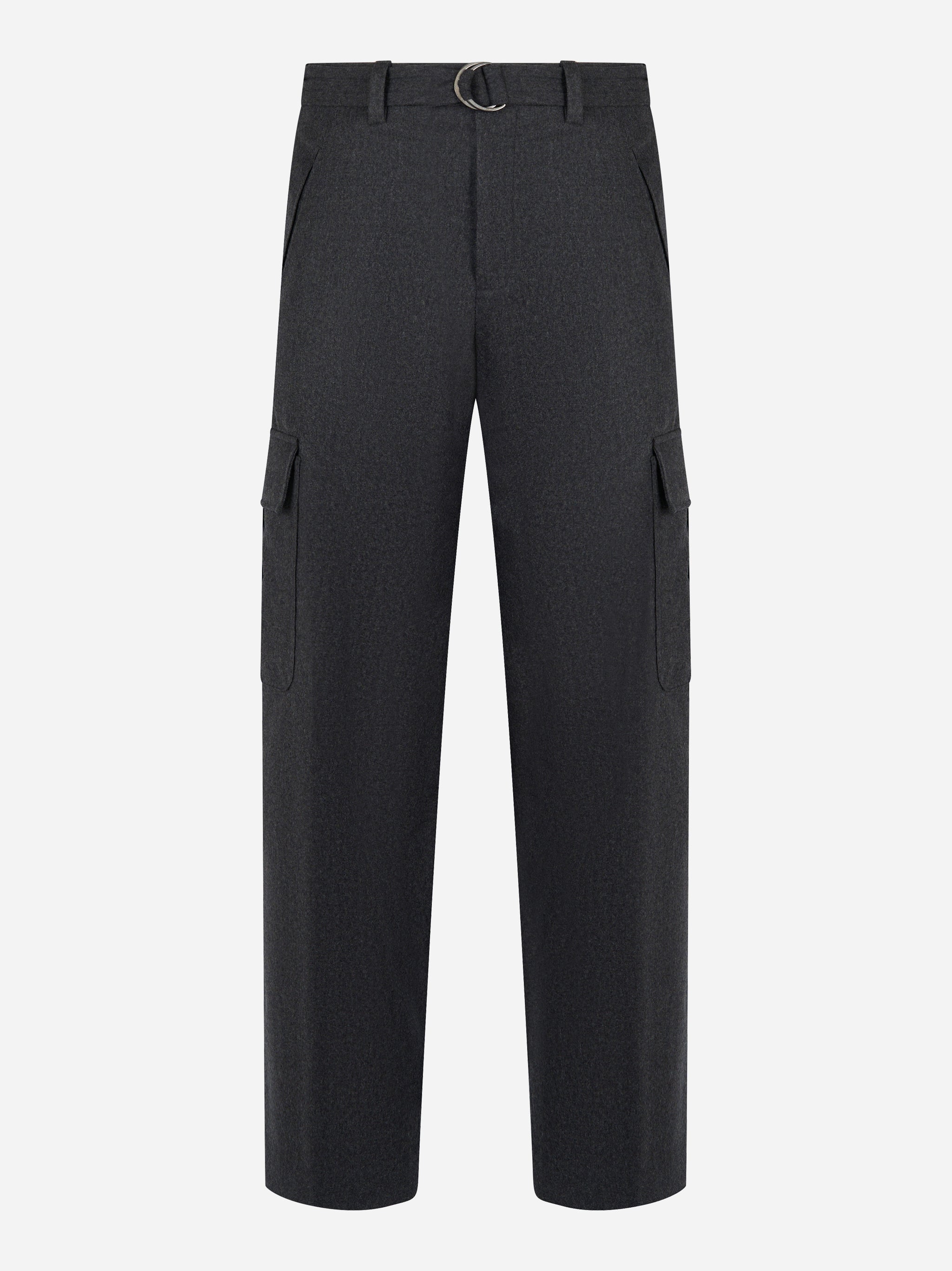 Pantalone PT Torino cargo lana e cashmere fronte