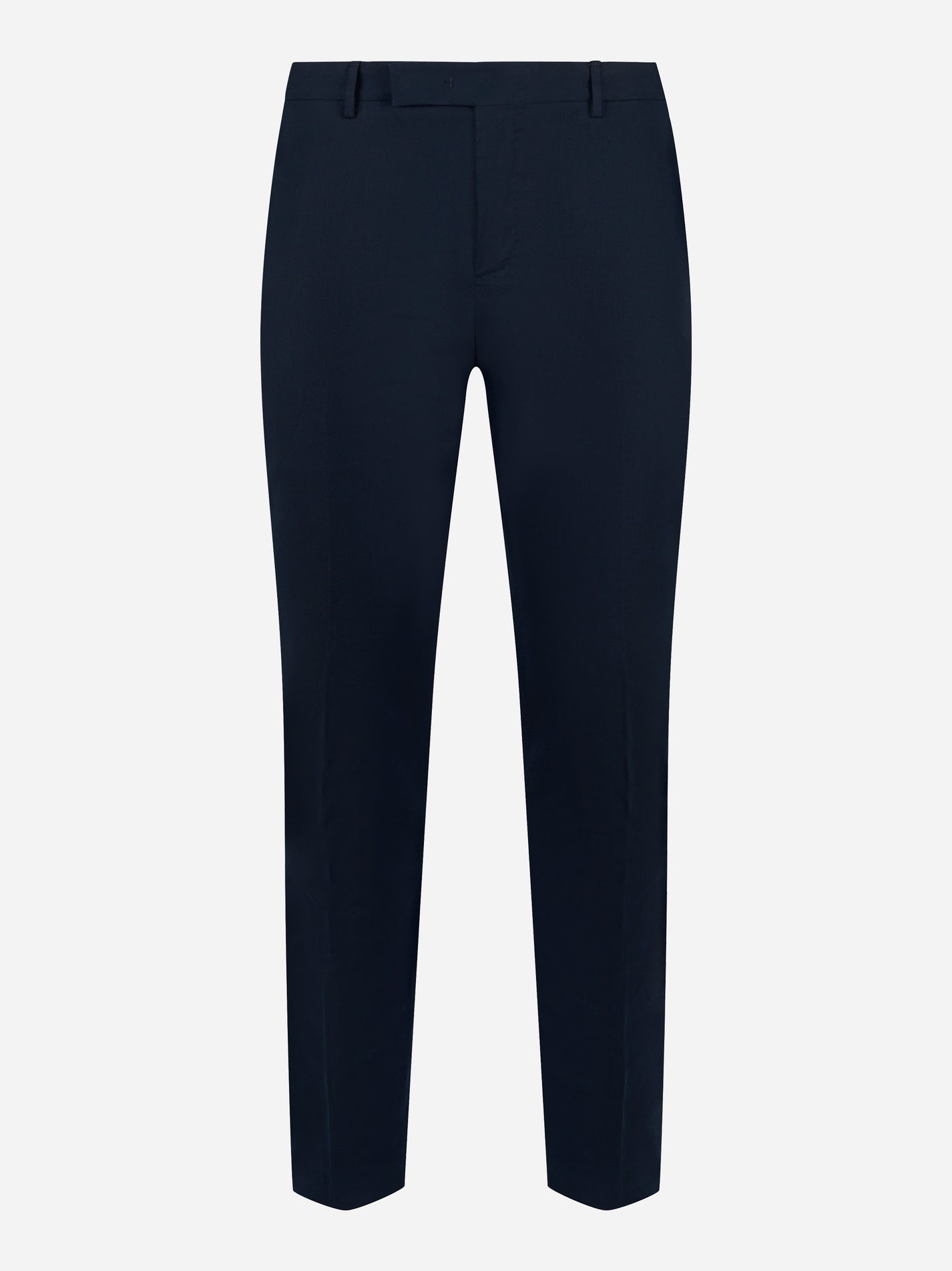 Pantalone PT Torino Diceci skinny fit in cotone stretch blu navy - fronte