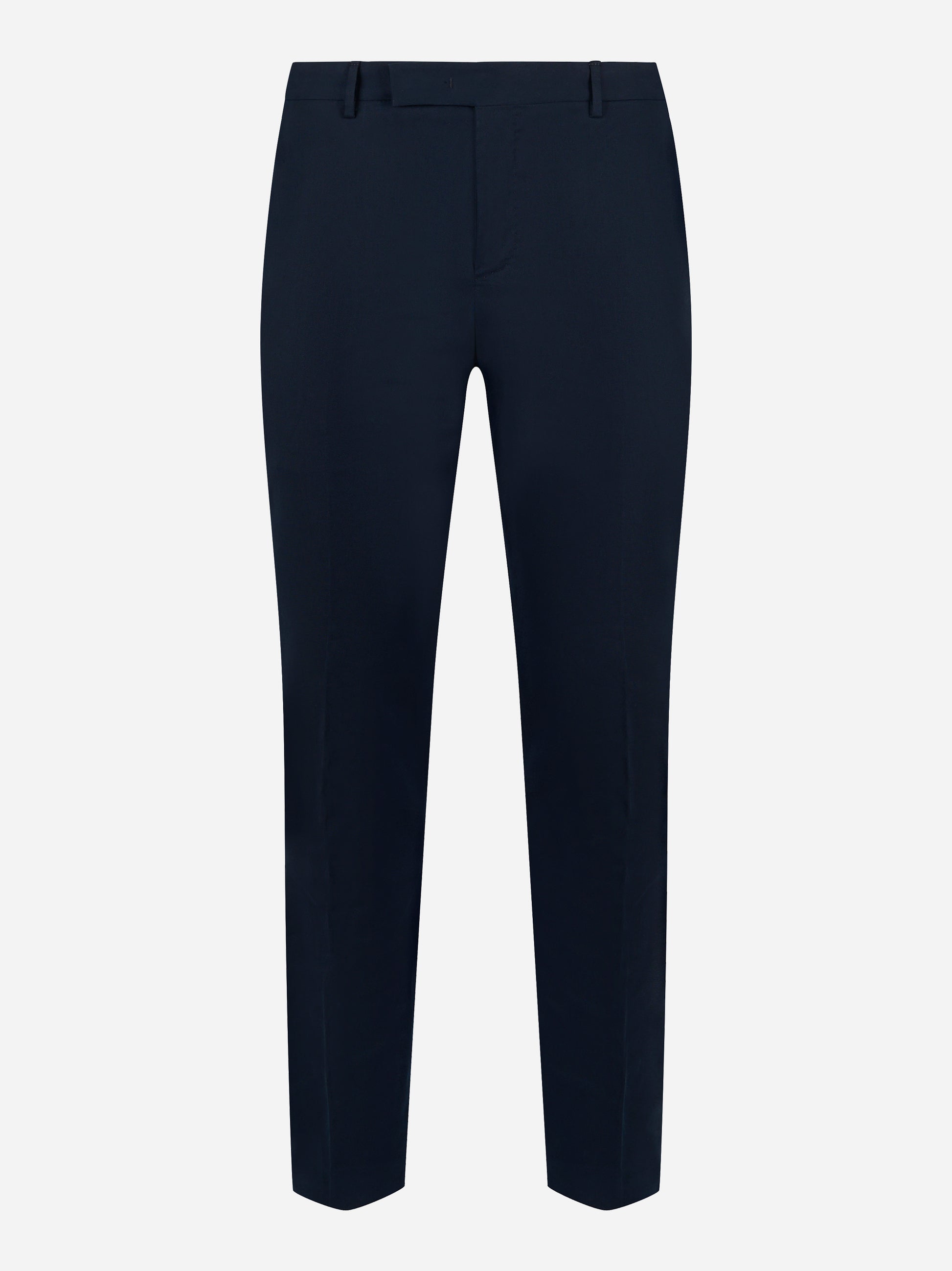 Pantalone PT Torino Diceci skinny fit in cotone stretch blu navy - fronte