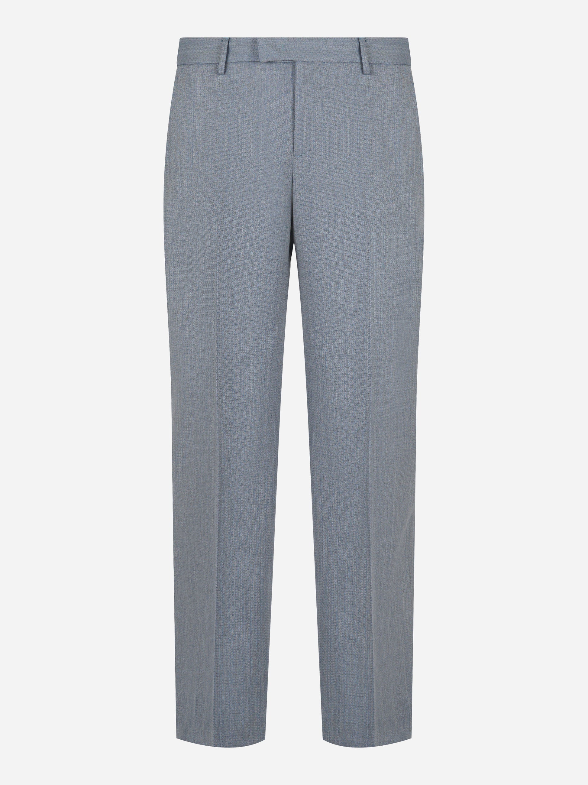 Pantalone PT TORINO Emma in fresco lana azzurro chiaro - vista frontale