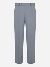 Pantalone PT TORINO Emma in fresco lana azzurro chiaro - vista frontale