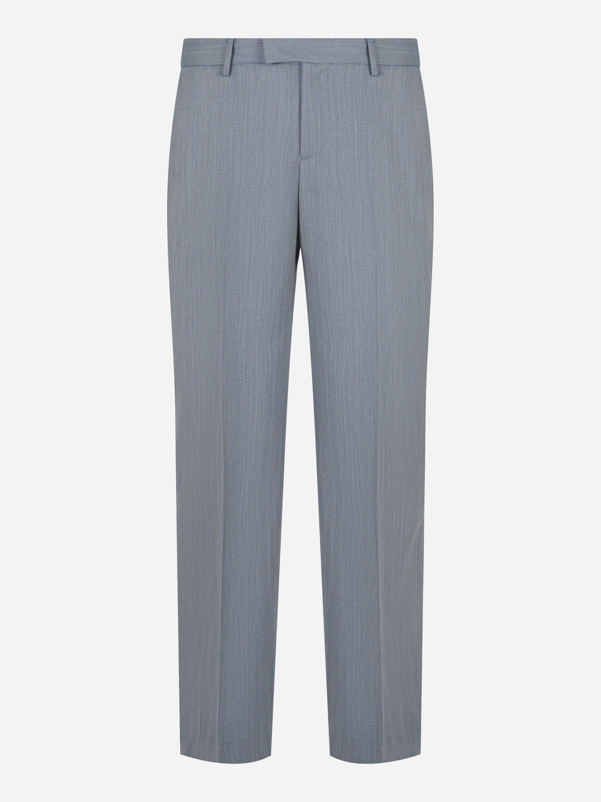 Pantalone PT TORINO Emma in fresco lana azzurro chiaro - vista frontale